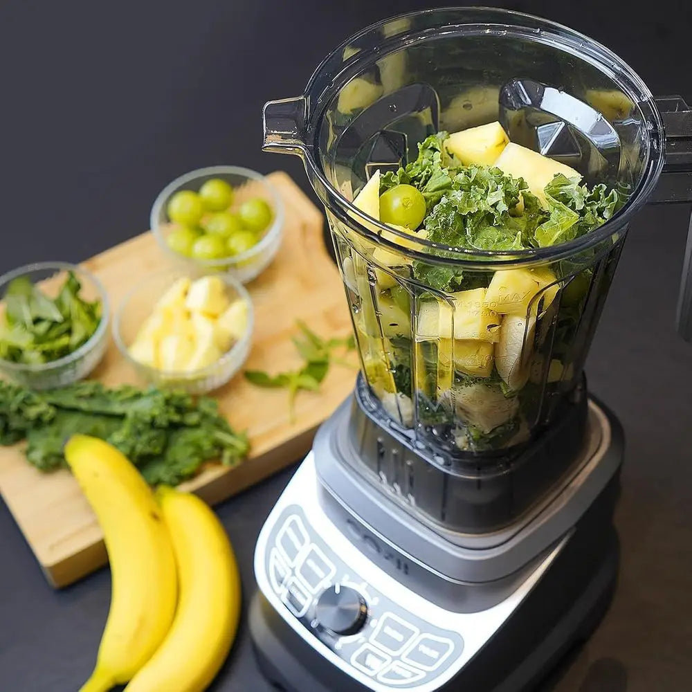 XMSJ 220V Blender 1.85L 2-in-1 Smoothie & Ice Crusher