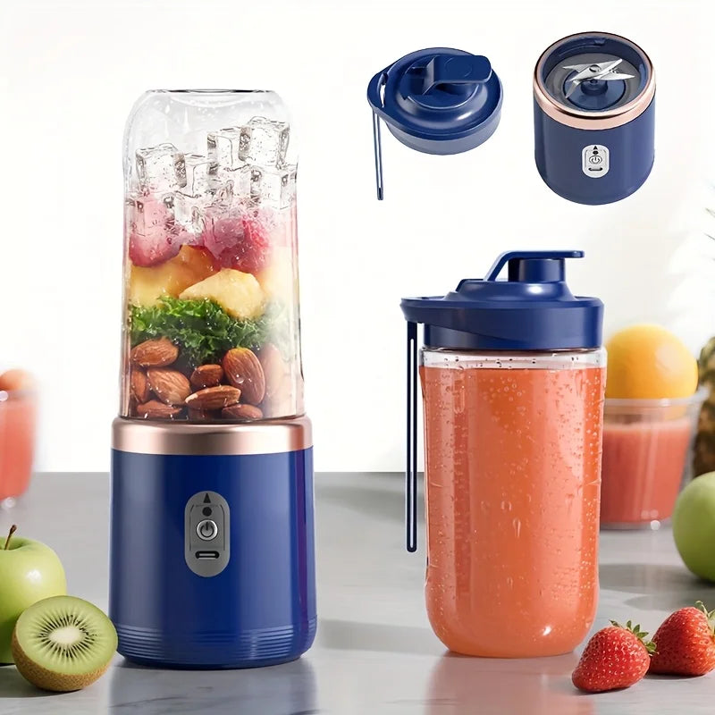 400ML Compact Portable Smoothie Blender with Auto-Clean